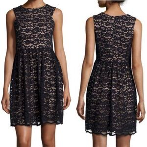 Modcloth Ivy + Blu Lace Sheath Sleeveless Cocktail Dress